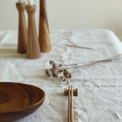 Set de baguettes acacia