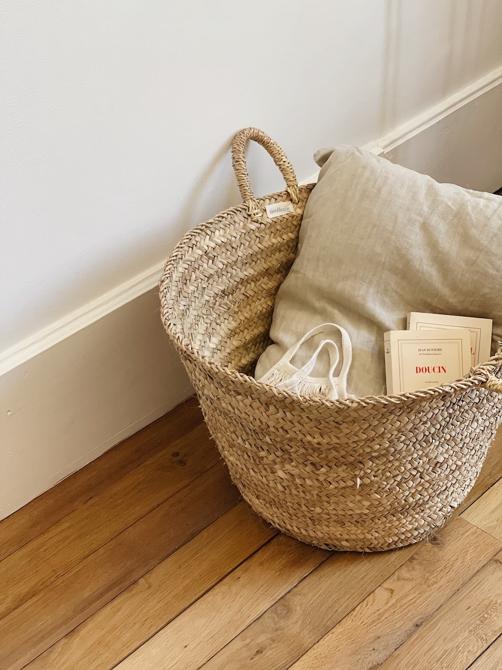 Panier feuille de palmier