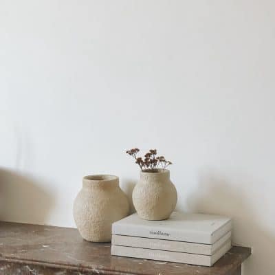 Vase papier recyclé